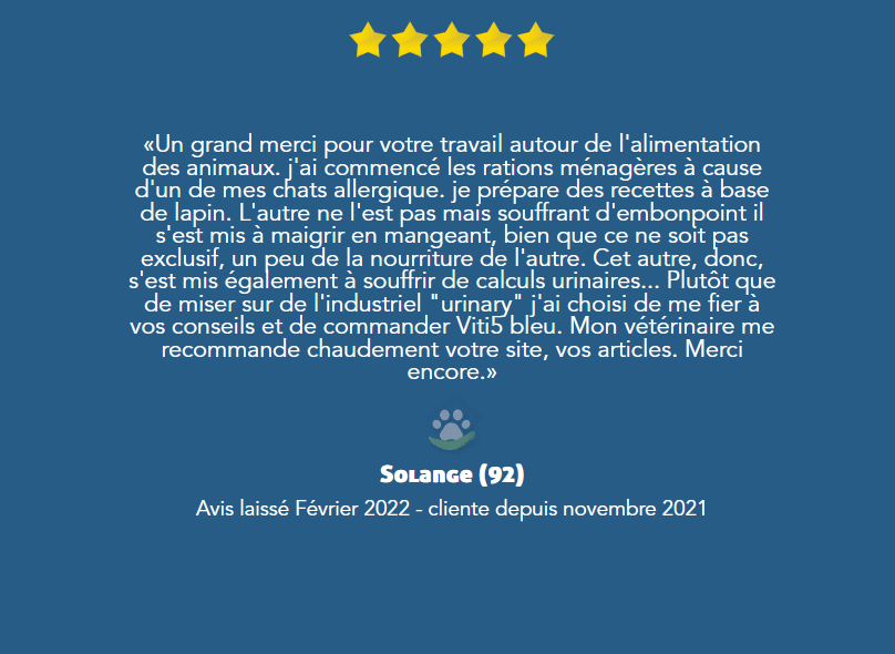 Avis des utilisateurs de Cuisine-a-crocs - commentaire sur Vit'i5 bleu